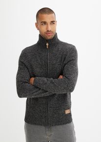 Vest met opstaande kraag - grijs - maat 60/62 (XXL) - bonprix