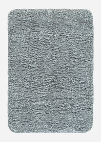 Hoogpolige badmad - grijs - maat 1 (wc-mat voor staand toilet 45/50cm) - bonprix