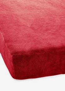 Hoeslaken cashmere touch - rood - maat 160x200 cm - bonprix