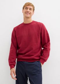 Sweater - rood - maat 60/62 (XXL) - met katoen - bonprix