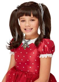 Smiffys Perruque Santoro Ruby Braid pour fille
