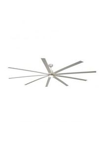 Faro Barcelona MANHATTAN XXL LED Ventilador DC Níquel Mate
