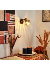 hofstein Gomsrud Muurlamp Zwart, 1-licht