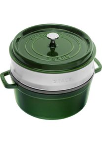 Staub Cocotte, Pfanne + Kochtopf, Grün