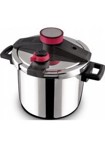 Lamart Schnellkochtopf Dampf / 7L / Edelstahl / Silber, Pfanne + Kochtopf, Silber