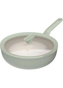 BergHOFF Leo Wok Met Deksel Antikleef 28Cm Balance Sa (BH3950455), Pfanne + Kochtopf, Grün