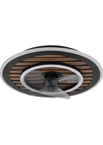 Globo Trevino, Ventilator, Schwarz