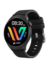 DCU Tecnologic Smartwatch Weofly Curve in schwarzer Farbe, Smartwatch