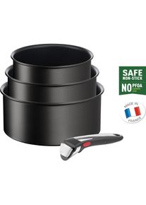 Tefal Ingenio Unlimited On, Pfanne + Kochtopf, Schwarz