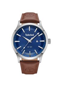 Timberland, Armbanduhr, Trumbull, Silber, (Analoguhr, 45 mm)