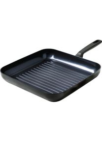 Greenpan Memphis grillpan 28cm - zwart - inductie - PFAS-vrij, Pfanne + Kochtopf, Schwarz