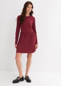 Ausgestelltes Shirtkleid, rot, Größe 40/42 (M), bonprix