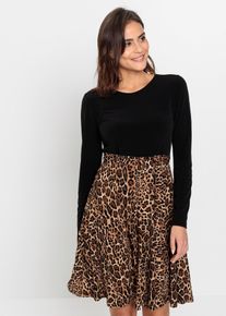 Minikleid, schwarz, Größe 32/34 (XS), bonprix