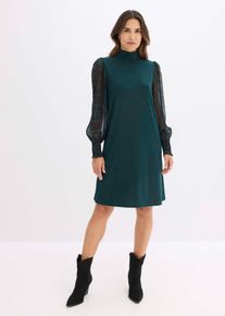 Shirtkleid, grün, Größe 44/46 (L), bonprix