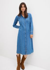 Jeanskleid, blau, Größe 38, mit Baumwolle, bonprix