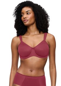Triumph Minimizer-bh Essential Minimizer T W X maakt de borst optisch kleiner met een cupmaat dames beugel bh's maat 95C geel