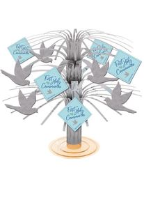 Fontaine de table de communion bleue 30cm