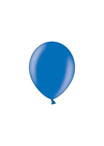 partydeco 100 ballons en latex bleu roi 25cm