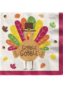 Amscan 16 serviettes pour Thanksgiving Day 33cm