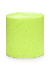 partydeco 10m crepe paper apple green 4 parts