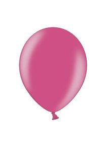partydeco 100 latexballoner metallisk fuchsia 25cm