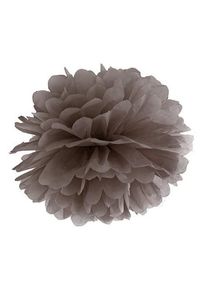 partydeco Pompon Romy marron 25cm