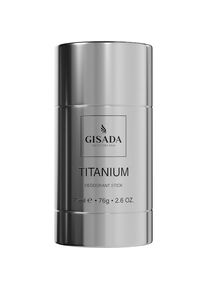 Gisada Titanium Deodorant Stick Deodoranter Male 75 ml