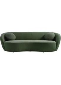 Ambia Home Bigsofa , Dunkelgrün , Textil , Füllung: Schaumstoff , 245x81x120 cm , Stoffauswahl , Wohnzimmer, Sofas & Couches, Sofas, Textilsofas