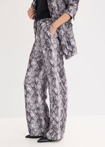 Palazzobyxa - gr&aring; - storlek 46 - bonprix