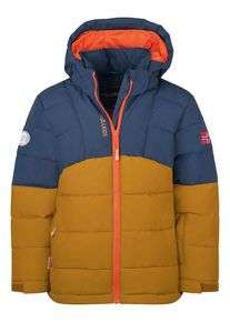 Trollkids Winterjas "Gryllefjord" donkerblauw/lichtbruin - 37% |