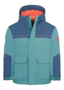 Trollkids Winterjas "Finnmark XT" turquoise/blauw - 53% | Maat: 92 |