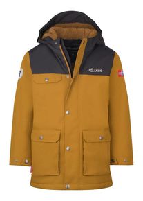 Trollkids Parka "Gudvangen" lichtbruin - 60% | Maat: 92 |