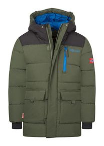 Trollkids Parka "Torsvag" kaki - 42% | Maat: 98 |