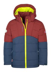 Trollkids Winterjas "Gryllefjord" donkerblauw/bruinrood - 40% | Maat: