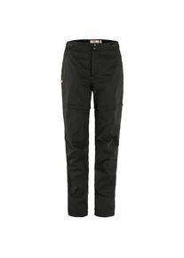 Fjällräven Fjällräven Women's Abisko Hike Zip-Off Trousers Zip-off trousers Women (42 - Regular, black)
