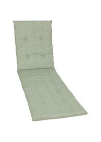 GO-DE , Liegenauflage, Maße ca.: 58 cm x 188 cm x 5 cm , grün