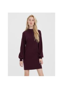 V&eacute;ro Moda Vero Moda, Damen, Strickkleid &raquo;VMNANCY LS FUNNELNECK DRESS GA NOOS&laquo;, Winetasting, N-Gr, XS -N-Gr, Winetasting, Bequemer loose fit Schnitt, schmeichelt