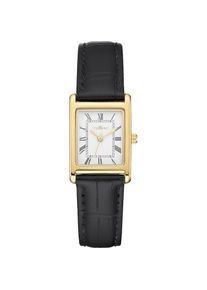 Tempic , Quarzuhr, Armbanduhr, Damenuhr, analog , schwarz-weiß , Klassische Damenarmbanduhr