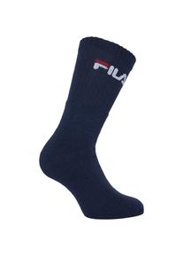 Fila , Tennissocken »UNISEX CREW TENNIS FULL TERRY SOCKS«, (3 Paar), mit verstärkten Belastungszonen , navy , 39-42 , 39-42 , Klassische...