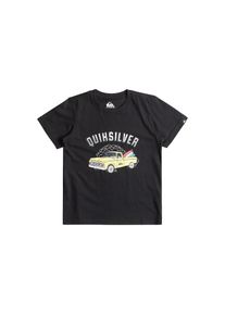 Quiksilver , Shirttop »Burnin Out« , schwarz , 6(115-120cm) , 6(115-120cm) , Stoff: Baumwoll-Jersey-Stoff [160 g/m2]