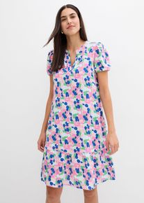 bonprix Sukienka z miękkiego muślinu, biały, 46