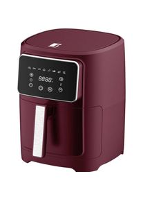 Bergner Heissluft-Fritteuse 6.9 l 1800 W Rot, Fritteuse, Rot