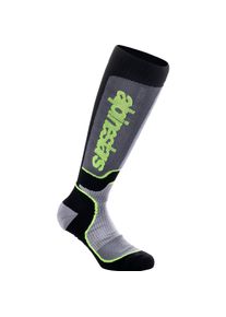 Alpinestars, Herren, Sportsocken, Socks Mx Plus Blk (L), Mehrfarbig