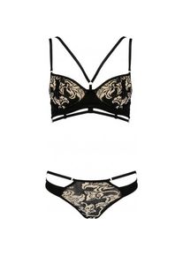 Casmir, Damen, Bikinis, Victoria Zweiteiliges Bikini-Set L / XL, Schwarz, (L, XL)
