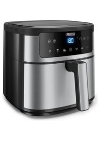 Princess Airfryer Heissluft-Fritteuse 6 l 1500 W mit Display, Antihaftbeschichtun, Fritteuse, Schwarz