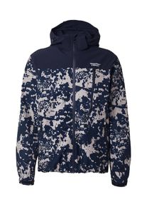 WEATHER REPORT Kurtka outdoor 'Delton' dla mężczyzn ciemny niebieski / szary Rozmiar M