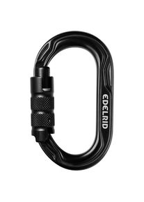 Edelrid Kiwi Triple Locking carabiner (One Size, black)