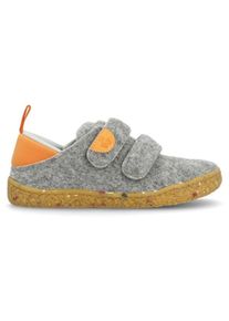 Groundies Kid's Malmö Home Barefoot shoes Kids (22, stone /orange)