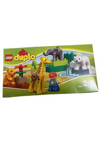 Lego duplo 4962 Tierbabys Zoo Tiere Bauset Mehrfarbig