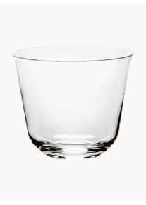Serax Copos de cristal artesanal Grace, conjunto de 4 Transparente Vidro cristal, Vidro Ø 8 x Alt 7 cm, 150 ml